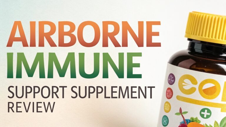 Airborne Immune Support Supplement Review