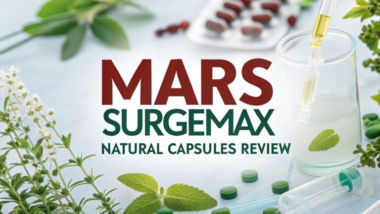 Mars Surgemax Natural Capsules Review: Complete Guide